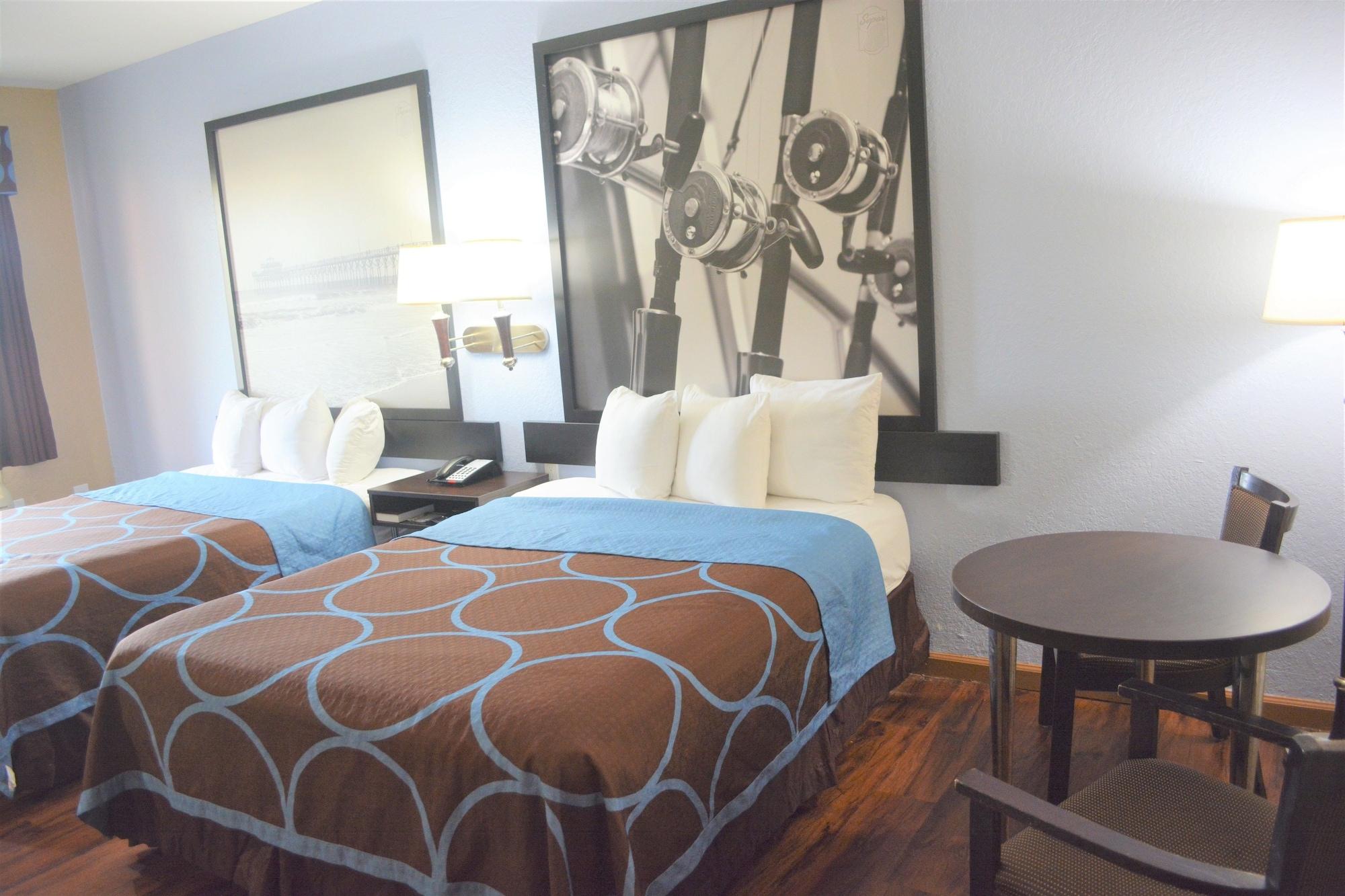 Super 8 by Wyndham Galveston Hotell Eksteriør bilde